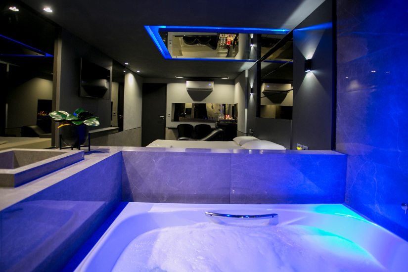 Visão geral da Suíte Premium Hidro